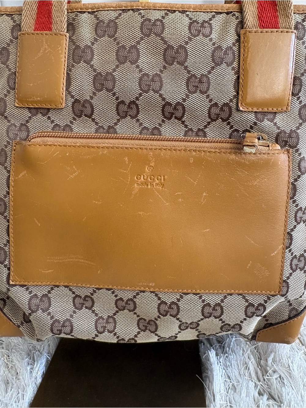 GUCCI Monogram Canvas Tote - Picture 3 of 16